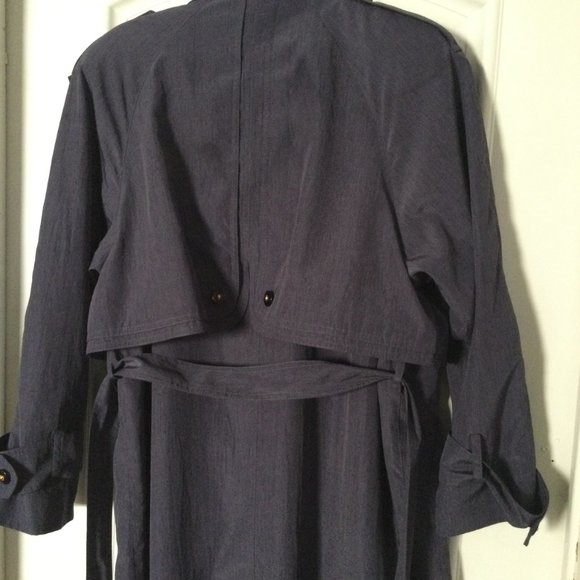 Women's Fen Nelli Long Trench coat Jacket 9/10 gently used made in China - Picture 6 of 9
